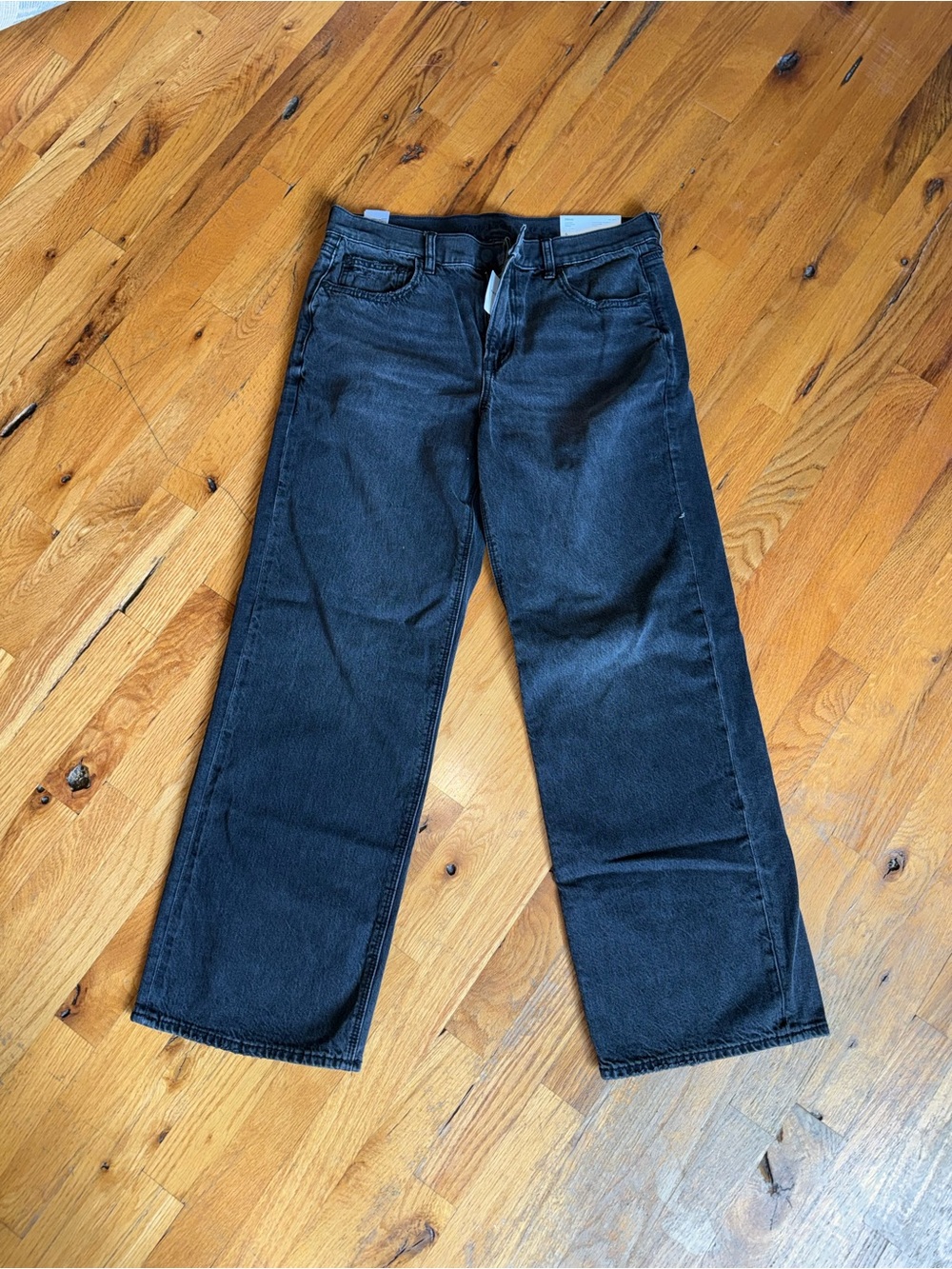 American Eagle Black Wide-Leg Women’s Jeans
